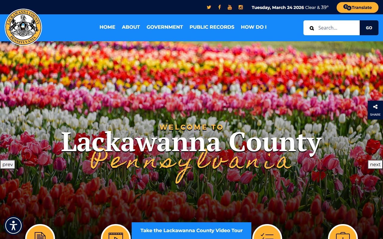 Lackawanna County Family Court website for divorce decree and family case records in Scranton Pennsylvania